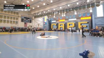 144 lbs Cons. Round 2 - King Peden, Woodbridge H S vs Tyler Rosan, Polytech