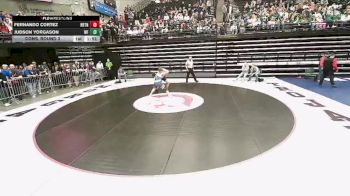 5A 190 lbs Cons. Round 3 - Judson Yorgason, Westfield vs Fernando Cortez, Brighton