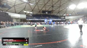 84 lbs Cons. Round 1 - Ramon Cantu, Moses Lake Wrestling Club vs Brody Fazio, Gig Harbor Grizzlies Wrestling Club