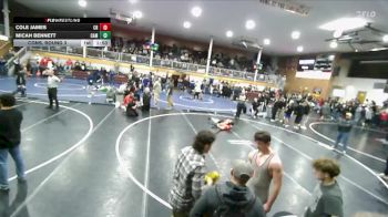 106 lbs Cons. Round 3 - Cole James, Castle Rock vs Micah Bennett, Camas