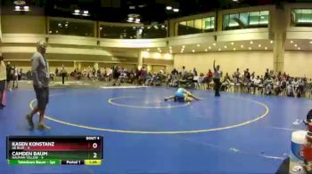 120 lbs Round 1 (16 Team) - Kasen Konstanz, SD Blue vs Camden Baum, Nauman Yellow