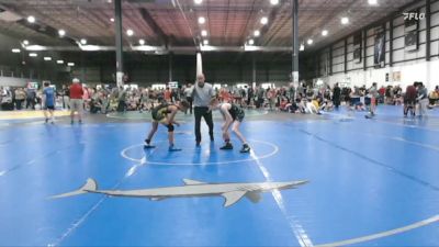 90 lbs Mitchell Martin, SLY FOX WRESTLING CLUB vs Santino DeLeon, BLACKHAWK WRESTLING CLUB