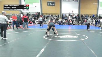 120 lbs Consi Of 8 #2 - Skyla Rodenhiser, Holliston vs Izabella Perez, Springfield Central (W)