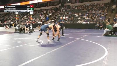 215 lbs Round Of 64 - Alan Melgar, Paso Robles (CS) vs Jaxon Smith, Chaparral (SS)