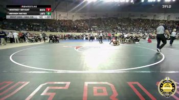 G6A-135 lbs Cons. Semi - Nevaeh Reyes, Lawton-Girls vs Whitney Bryant, Mustang-Girls