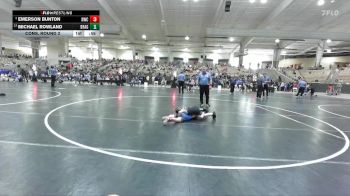 80 lbs Cons. Round 2 - Emerson Bunton, Nolensville Wrestling Club vs Michael Rowland, Warren Co Wrestling