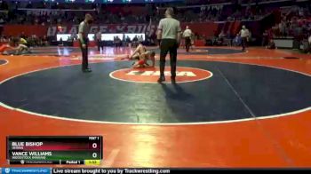 1A 132 lbs Cons. Semi - Blue Bishop, Herrin vs Vance Williams, Woodstock (Marian)
