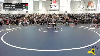 53 lbs Cons. Round 5 - Bentley Bliss, Pioneer Youth Wrestling vs Parker Glynn, Victor Wrestling Club