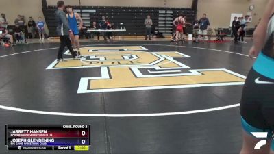 152 lbs Cons. Round 3 - Jarrett Hansen, Powerhouse Wrestling Club vs Joseph Glendening, Big Game Wrestling Club