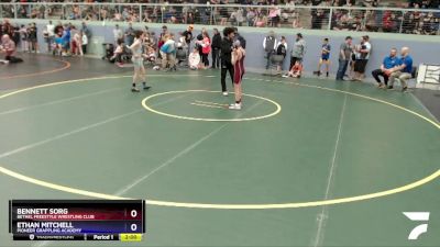 82 lbs Round 2 - Ethan Mitchell, Pioneer Grappling Academy vs Bennett Sorg, Bethel Freestyle Wrestling Club