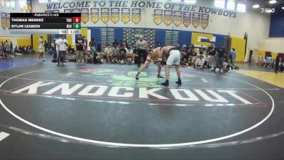 175 lbs Round 2 (8 Team) - Thomas Mendez, Talon WC vs Dylan Leamon, Buchholz