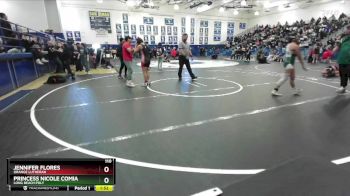 110 lbs Champ. Round 2 - Jennifer Flores, Orange Lutheran vs Princess Nicole Comia, Long Beach Poly