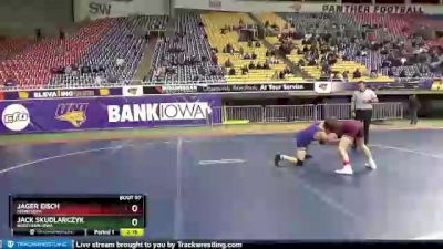 133 lbs Cons. Round 3 - Jager Eisch, Minnesota vs Jack Skudlarczyk, Northern Iowa