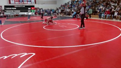 172 lbs Cons. Semi - Deontre Torres, St. Peter vs Lucas Fuhr, Redwood Valley
