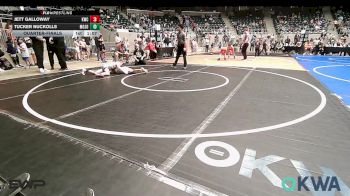 105 lbs Quarterfinal - Jett Galloway, Keystone Wrestling Club vs Tucker Nuckolls, Mojo Grappling Academy