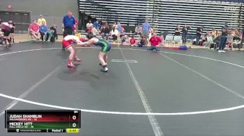 84 lbs Round 3 (4 Team) - Judah Shamblin, Williamsburg WC vs Mickey Hitt, Full Circle WC