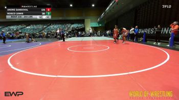 200 lbs Final - Andre Sandoval, España Wrestling vs Rosco Lewis, Shelton Wrestling Academy