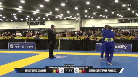Steven Christopher Pankratz vs Robert David Stammet 2026 World Master IBJJF Jiu-Jitsu Championship