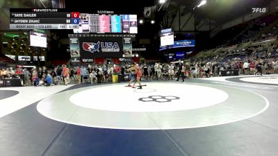 175 lbs Quarters - Tate Sailer, ND vs Jayden Zajac, MN