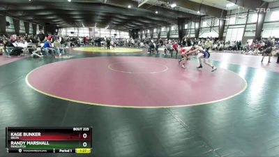 126 lbs Cons. Round 3 - Randy Marshall, Panguitch vs Kage Bunker, Delta