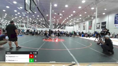 83 lbs Rr Rnd 1 - Brayden Dejesus, Ruthless WC vs Dane Malone, PA Alliance Red