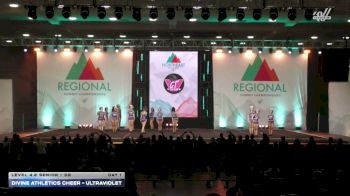 Divine Athletics Cheer - Ultraviolet [2026 L4.2 Senior - D2 Day 1] 2026 The Northeast Regional Summit