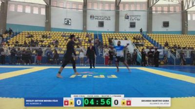 WESLEY ARTHUR MOURA FÉLIX vs EDUARDO MARTINS GAMA 2026 FPJJ Campeonato Paulista Sem Kimono