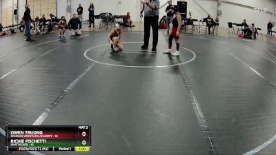 60-68 lbs Quarterfinal - Richie Fischetti, Unattached vs Owen Truong, Scanlan Wrestling Academy