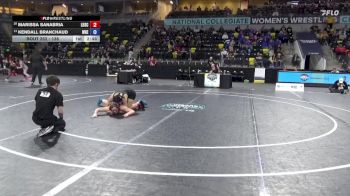 138 lbs Cons. Round 1 - Kendall Branchaud, Western New England vs Marissa Sanabria, Lindenwood University