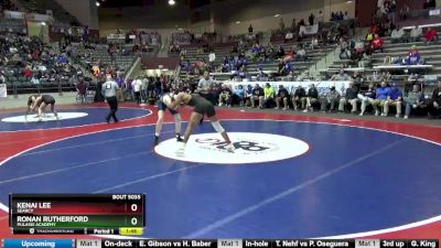 5A 165 lbs Quarterfinal - Kenai Lee, Searcy vs Ronan Rutherford, Pulaski Academy