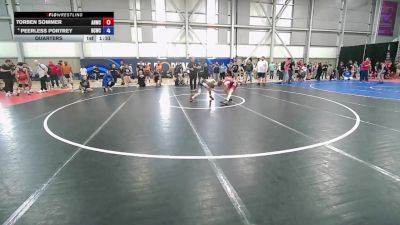 92 lbs Quarters - Torben Sommer, Anacortes Hawkeyes Wrestling Club vs Peerless Portrey, Big Cat Wrestling Club