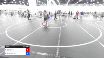 191 lbs Rr Rnd 5 - Valeria Galvan, 209 Wrestling vs Braya Andrews, Takedown Industries