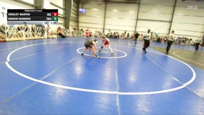 96 lbs Round 2 (10:45am Saturday) - Brison Romero, Team Cormier vs Wesley Martin, Nebraska Elite