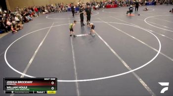 57-63 lbs Champ. Round 1 - William Houle, Chisago Lakes Wrestling vs Joshua Brockway, Minnesota