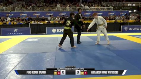 Fuad George Salamy vs Alexander Drake Whitesides 2026 Pan Kids Jiu-Jitsu IBJJF Championship