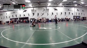 133 lbs Champ. Round 2 - Michael Finders, Unattached vs Vicente Navarro, Unattached