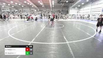 165 lbs Rr Rnd 1 - Xxavior Pabon, Mat Assassins Black vs Mason Hopkins, Grit Mat Club Blue