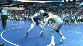 3A-144 lbs Cons. Round 2 - Jerome Hollingsworth, Spencer vs Isaac Lomas, Waterloo East