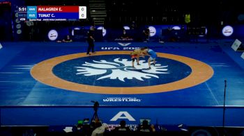 53 kg Quarterfinal - Emma Malmgren, SWE vs Choigana Tumat, RUS