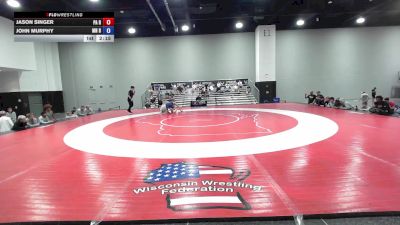 215 lbs Jason Singer, Pennsylvania Red vs John Murphy, Minnesota Blue