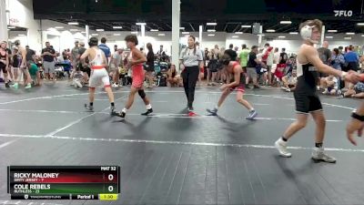 105 lbs Round 3 (6 Team) - Ricky Maloney, Dirty Jersey vs Cole Rebels, Ruthless