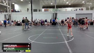 72 lbs Round 5 (6 Team) - Garrett Whalen, Whitted Trained Legacy vs Enzo Falcone, Terps Northeast MS