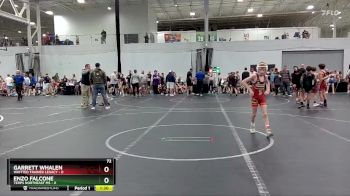 72 lbs Round 5 (6 Team) - Garrett Whalen, Whitted Trained Legacy vs Enzo Falcone, Terps Northeast MS
