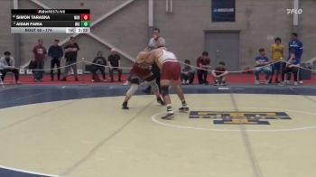 174 lbs Champ. Round 1 - Aidan Faria, Rhode Island College vs Simon Taraska, Norwich