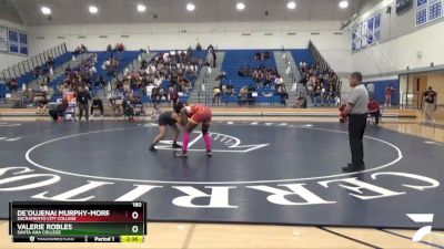 180 lbs Cons. Semi - De`oujenai Murphy-Morre, Sacramento City College vs Valerie Robles, Santa Ana College