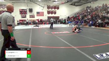 112 lbs Semifinal - Jordyn Anderson, Woodside vs Samantha Jurgens, Grassfield