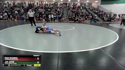 145-155 lbs Round 1 - Max Shanno, Riverside Wrestling vs Jax Jesse, Team North Stars