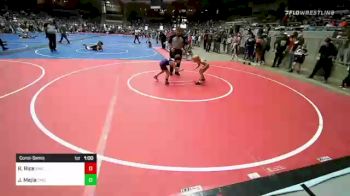 52 lbs Consolation - Riley Rice, Salina Wrestling Club vs Julien Mejia, Chickasha