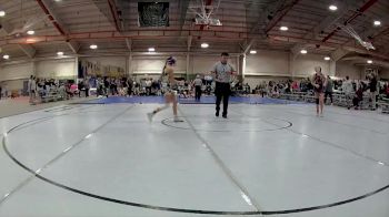 105 lbs Cons. Round 3 - Cayden Taylor, Fowlerville (Girls) vs Maiya Corbin, Delaware Hayes