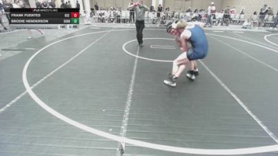 113 lbs Semifinal - Frank Fuentes, Red Star Wrestling Academy vs Brodie Henderson, Durham WC